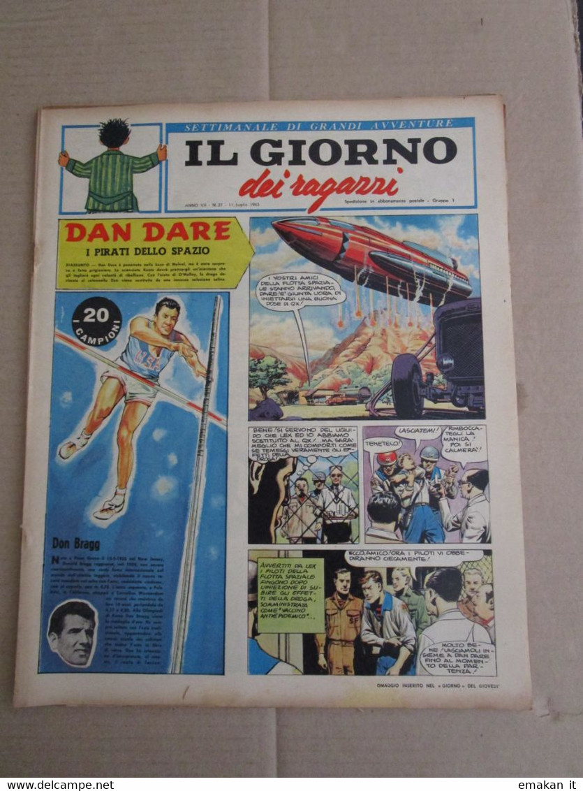 # IL GIORNO DEI RAGAZZI N 27 / 1963 - First Editions