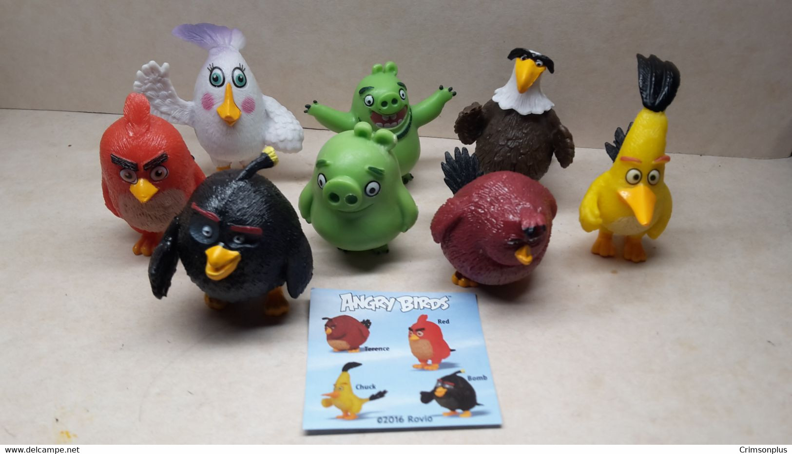 2016 - Dairy 4 Fun - Angry Birds  - Complete Reeks Met Bijsluiter - Lotes