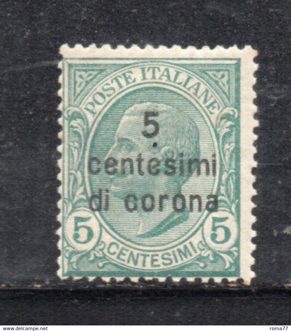 Y2189 - DALMAZIA 1921, 5/5 Cent  N. 2  Con Gomma Integra  ***  MNH - Dalmatië