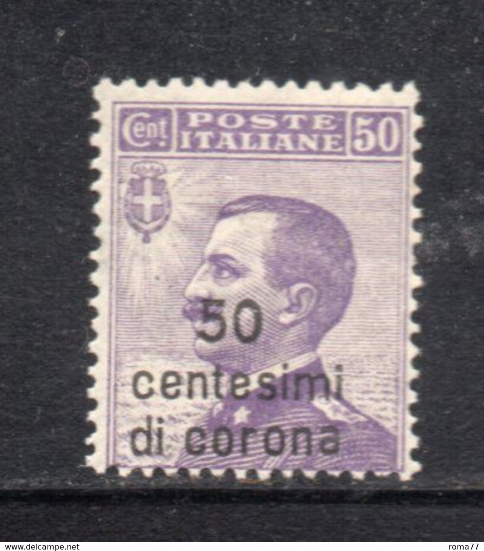 Y2200 - DALMAZIA 1921, 50/50 Cent  N. 5  Con Gomma Integra  ***  MNH - Dalmatien