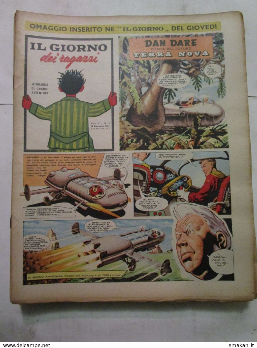 # IL GIORNO DEI RAGAZZI N 4 / 1961 - First Editions