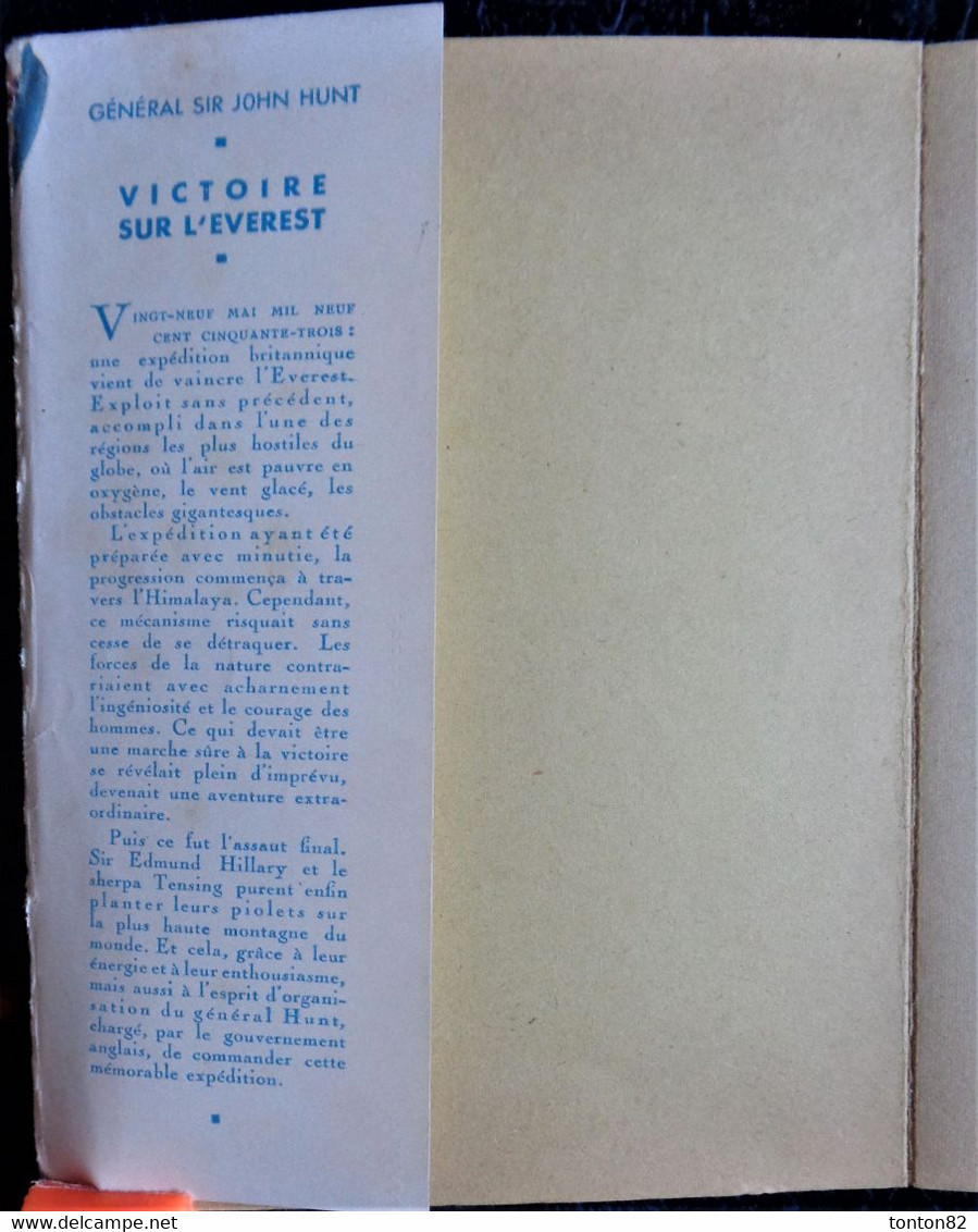 Gal. Sir John Hunt / Sir Edmund Hillary - Victoire Sur L'Everest - Bibliothèque De La Jeunesse - Hachette  - ( 1959 ) . - Bibliothèque De La Jeunesse