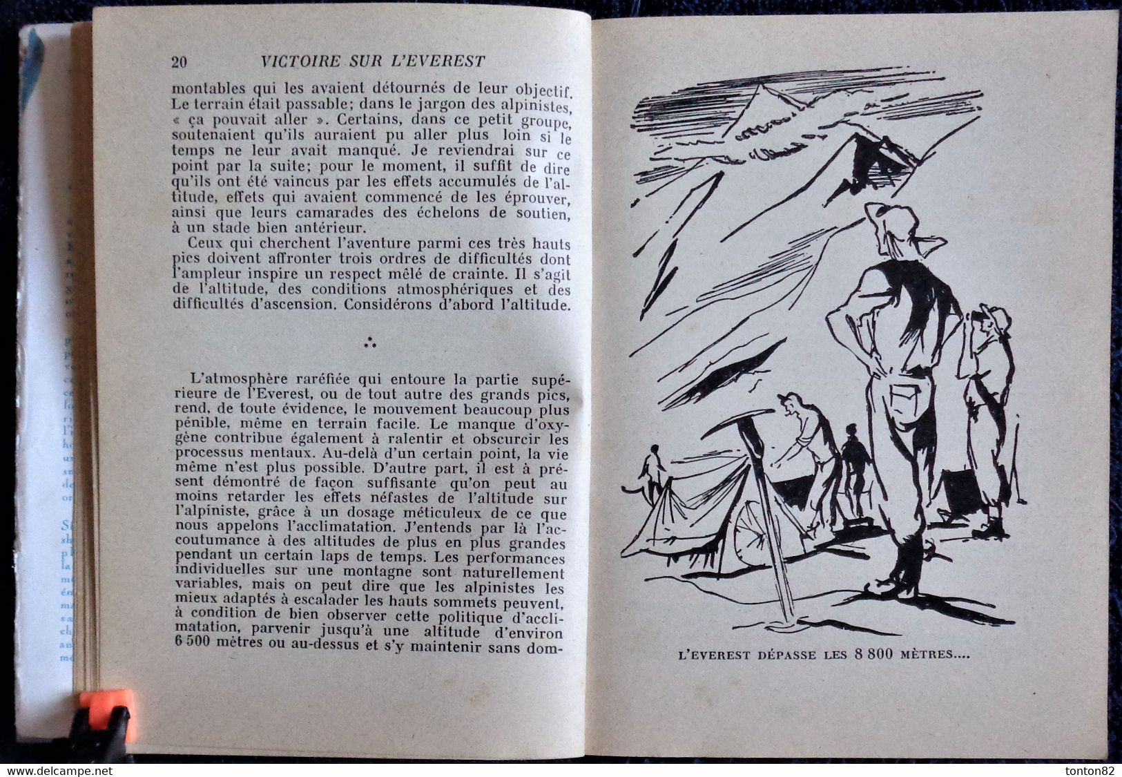 Gal. Sir John Hunt / Sir Edmund Hillary - Victoire sur L'Everest - Bibliothèque De La Jeunesse - Hachette  - ( 1959 ) .