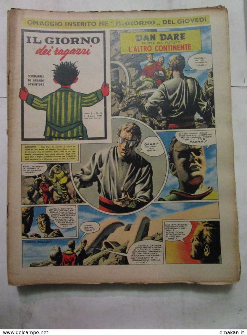 # IL GIORNO DEI RAGAZZI N 10 / 1961 - First Editions