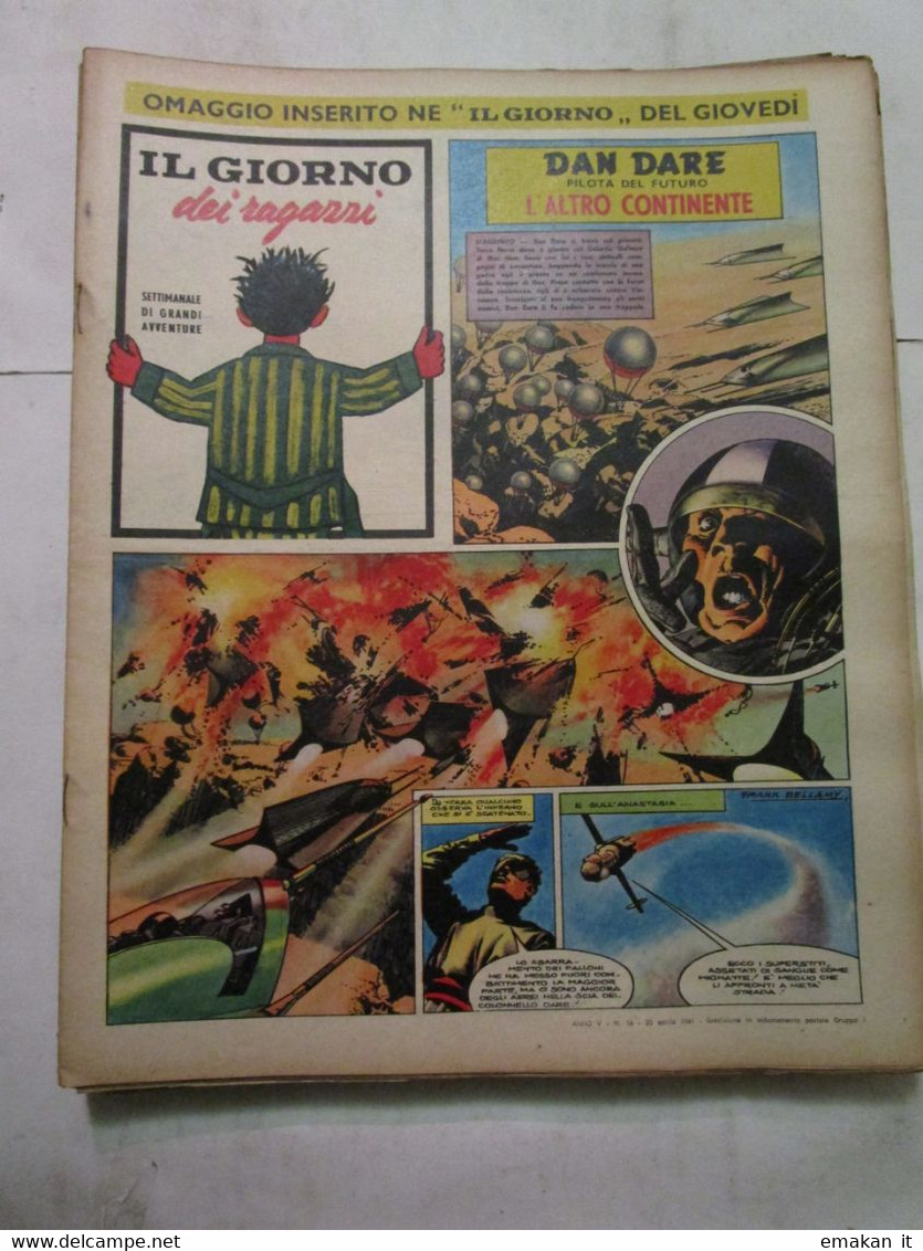 # IL GIORNO DEI RAGAZZI N 16 / 1961 - First Editions