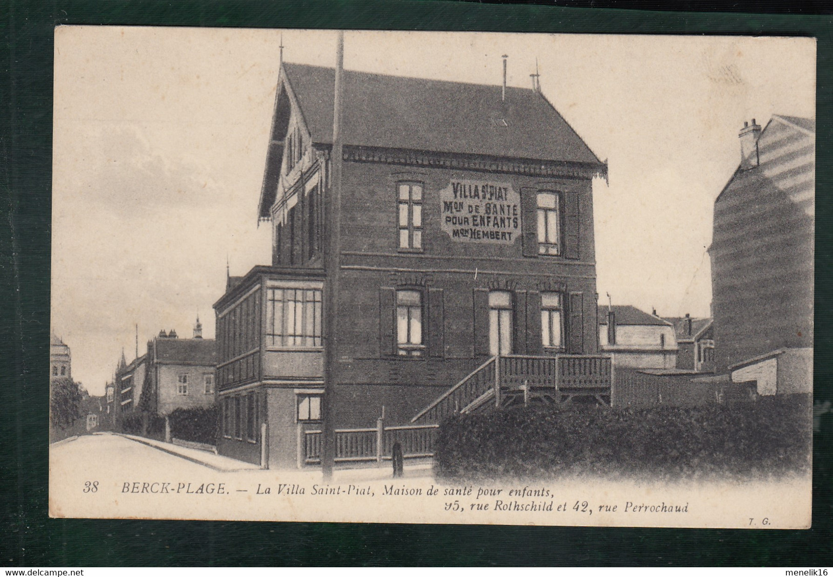 CP - 62 - Berck-Plage - Villa Saint-Piat - - Berck