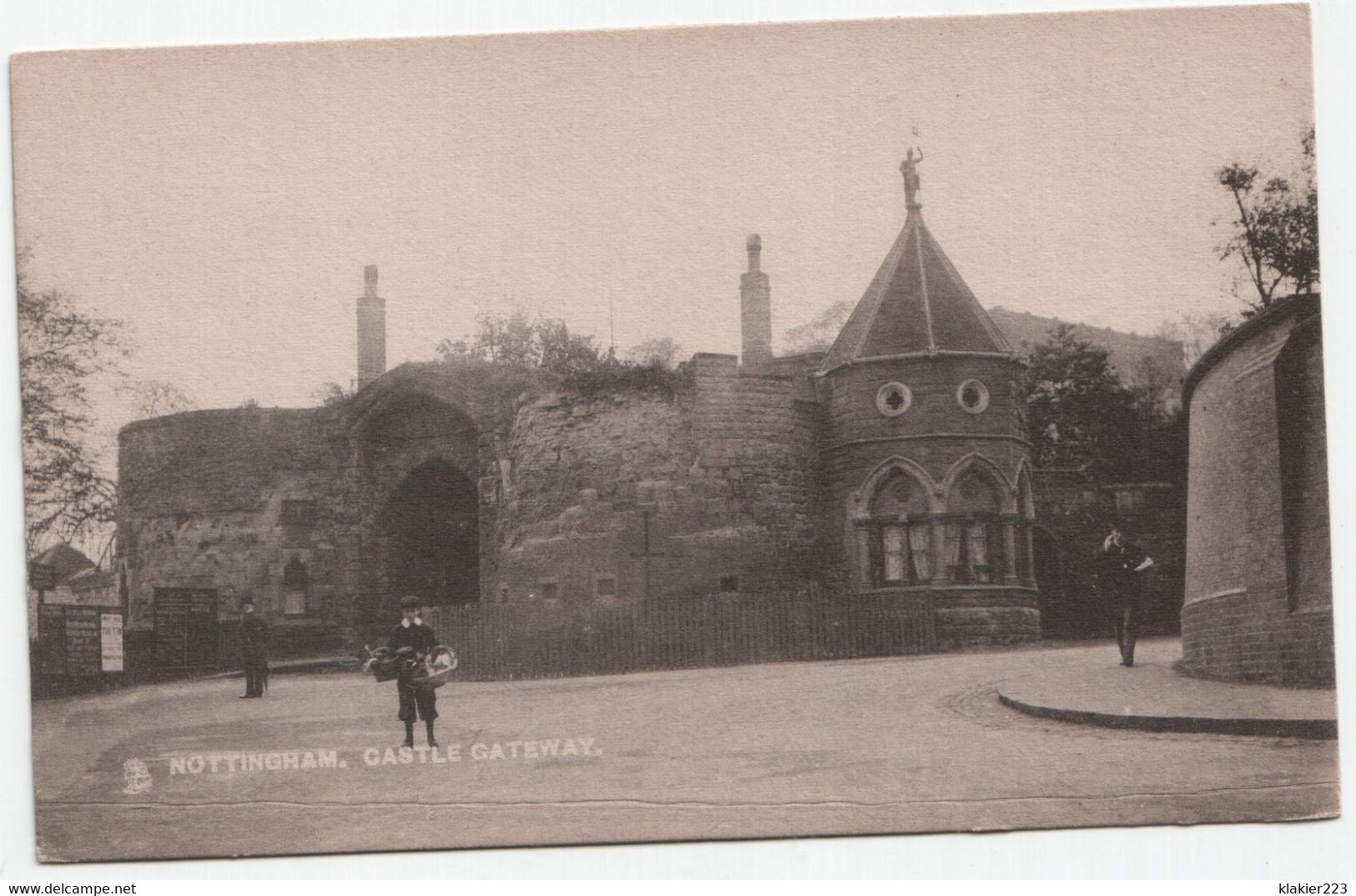 Nottingham. Castle Gateway. - Nottingham