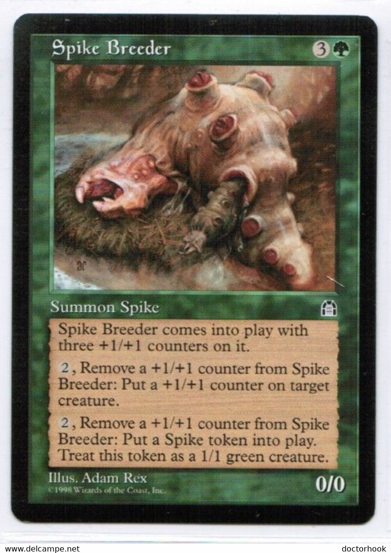 MAGIC The GATHERING  "Spike Breeder"---STRONGHOLD (MTG--120-1) - Other & Unclassified