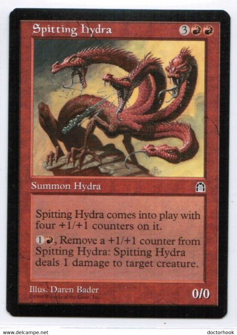 MAGIC The GATHERING  "Spitting Hydra"---STRONGHOLD (MTG--120-2) - Sonstige & Ohne Zuordnung