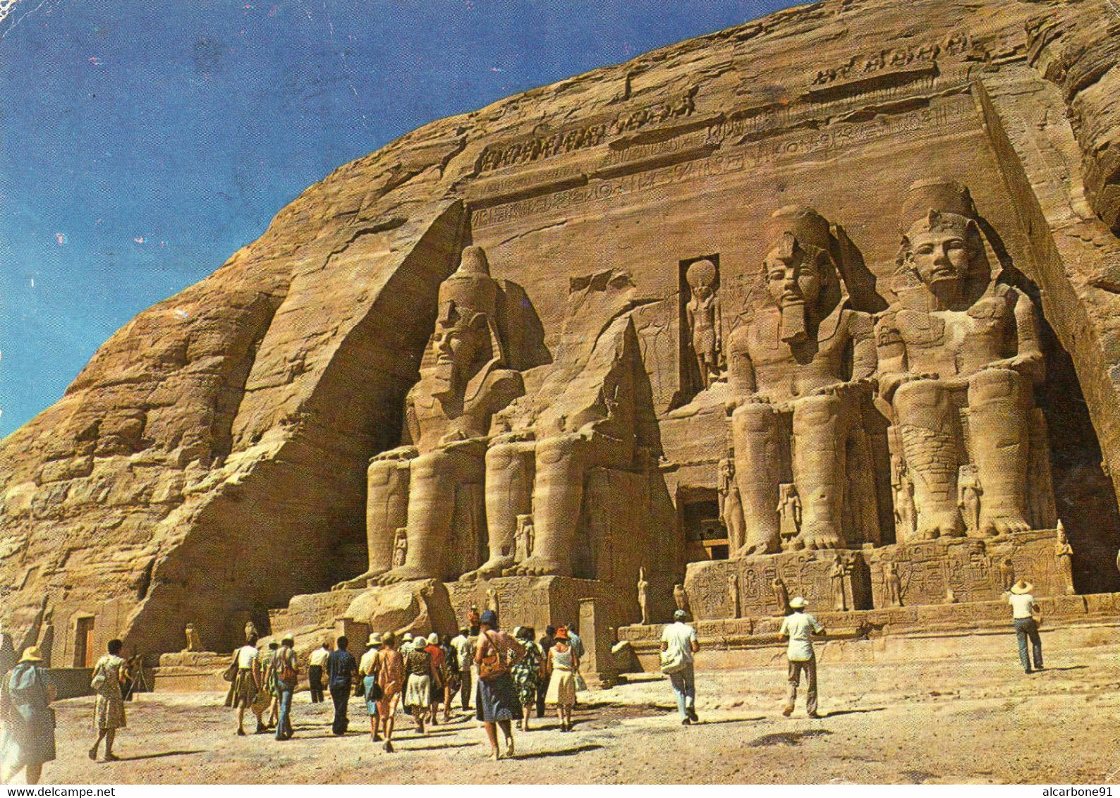 ABOU SIMBEL - General View Of The Temple - Tempel Von Abu Simbel