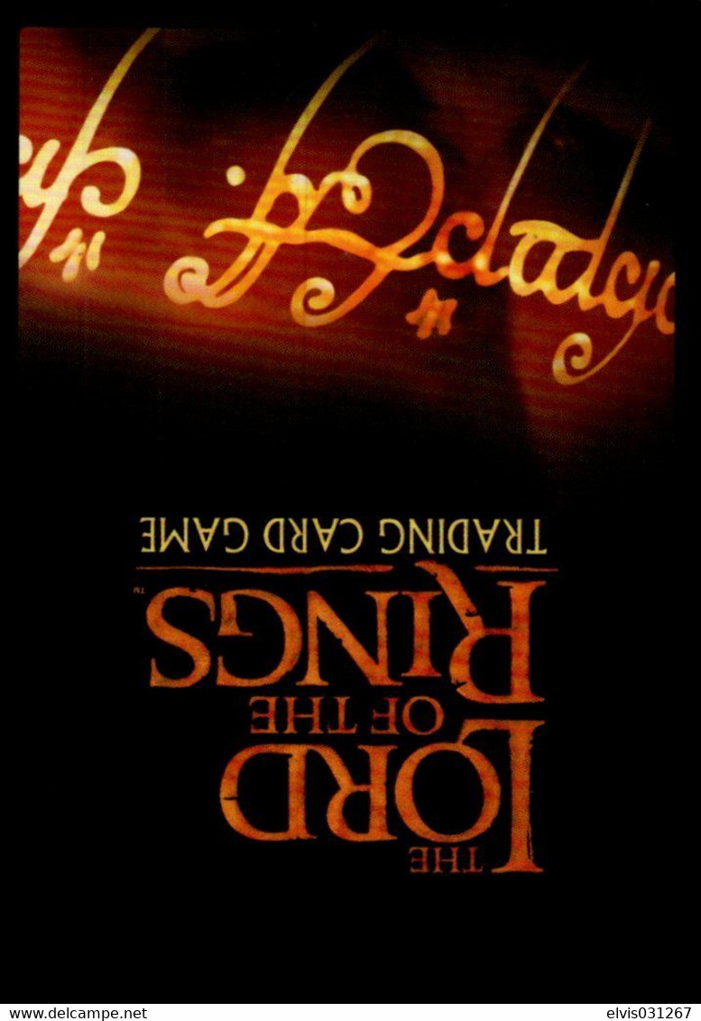 Vintage The Lord Of The Rings: #0 Elendil's Valor - EN - 2001-2004 - Mint Condition - Trading Card Game - Herr Der Ringe