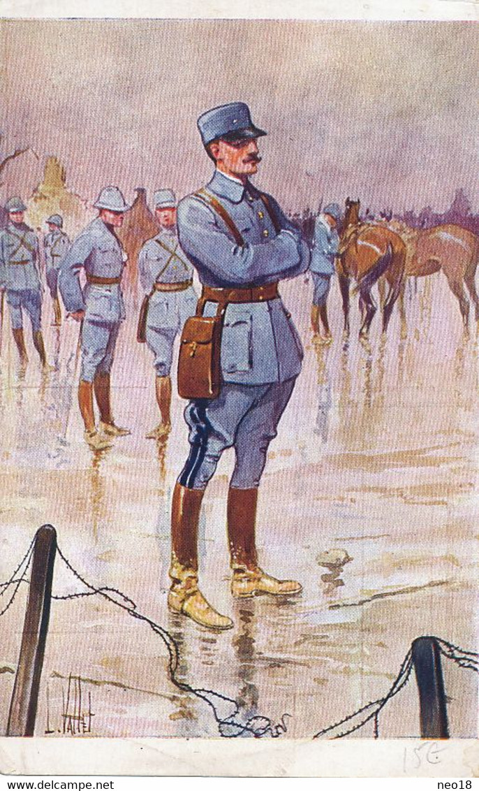 Henri Micheler Né à Phalsbourg St Cyr , Zouaves Tunisie Général. Mort Guerre 1914 Edit Lapina  Signée Vallet - Phalsbourg
