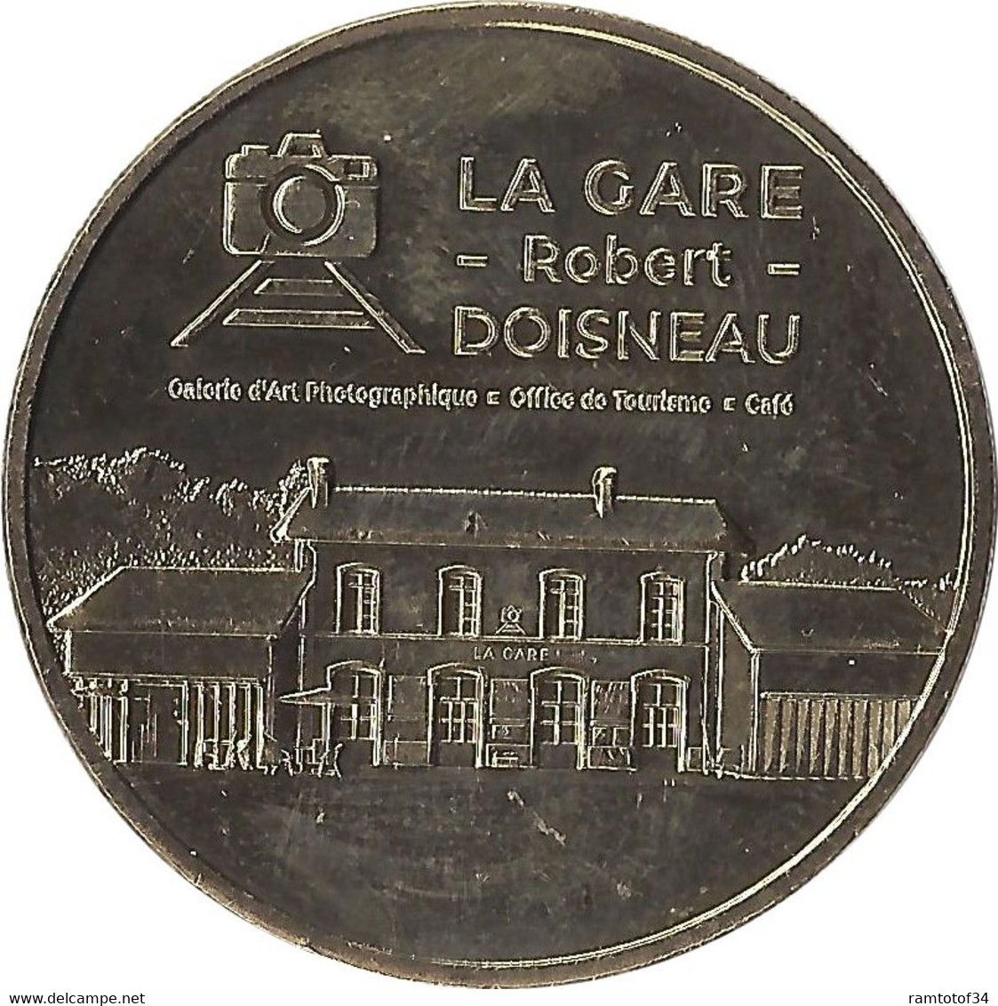 2021 MDP294 - CARLUC - La Gare Robert Doisneau (galerie D'art Photographique) / MONNAIE DE PARIS - 2021