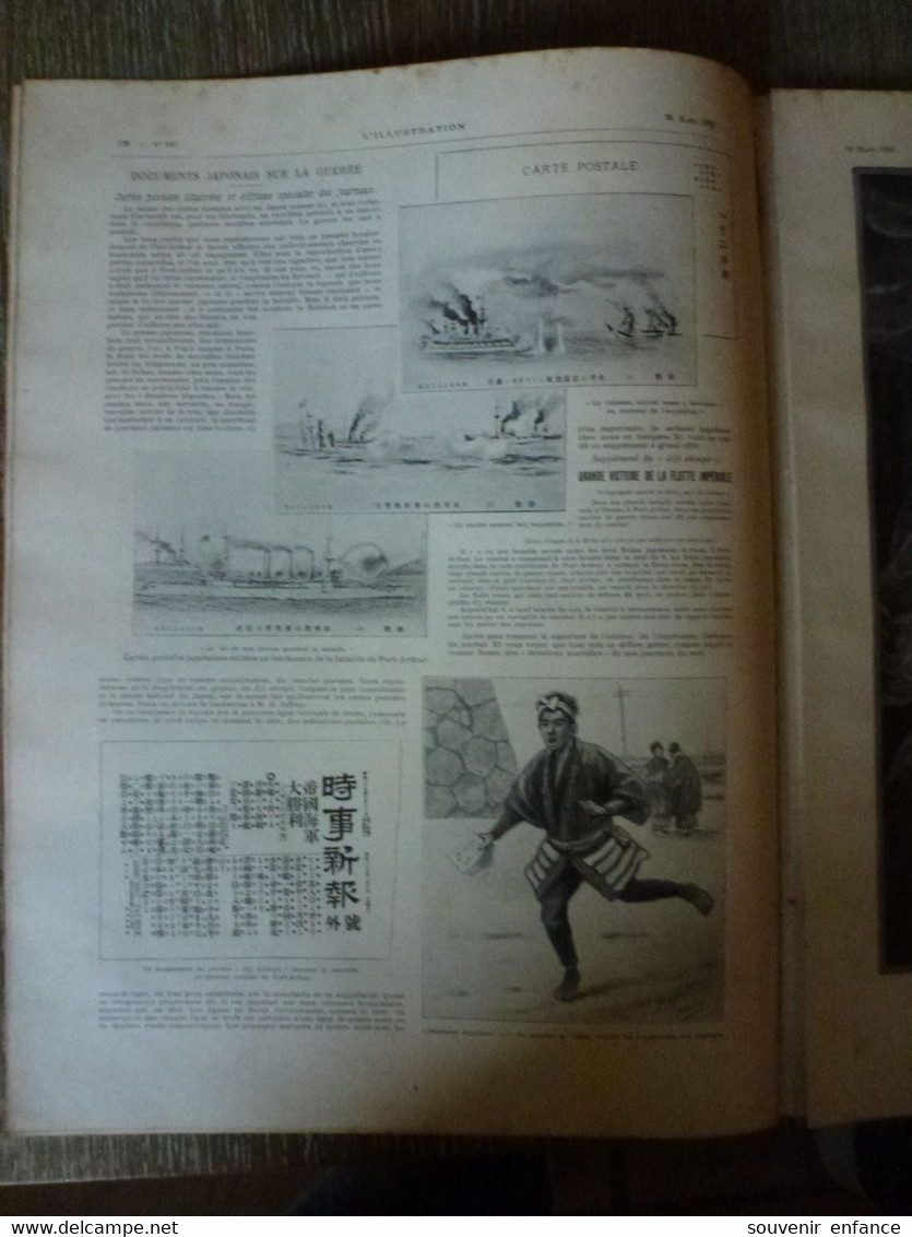 L'illustration 26 Mars 1904 Restaurant Avenue Ledru-Rollin Bataille Tchemoulpo Documents Japonais Guerre Kouropatkine - L'Illustration