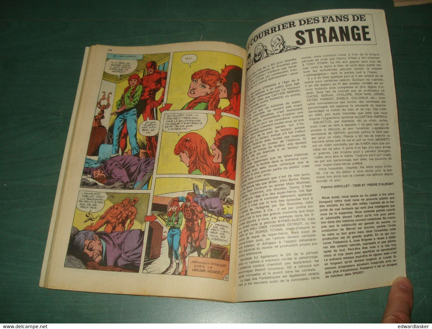 BD STRANGE N°194 - Lug 1986 - Spiderman - Sans Poster - Strange