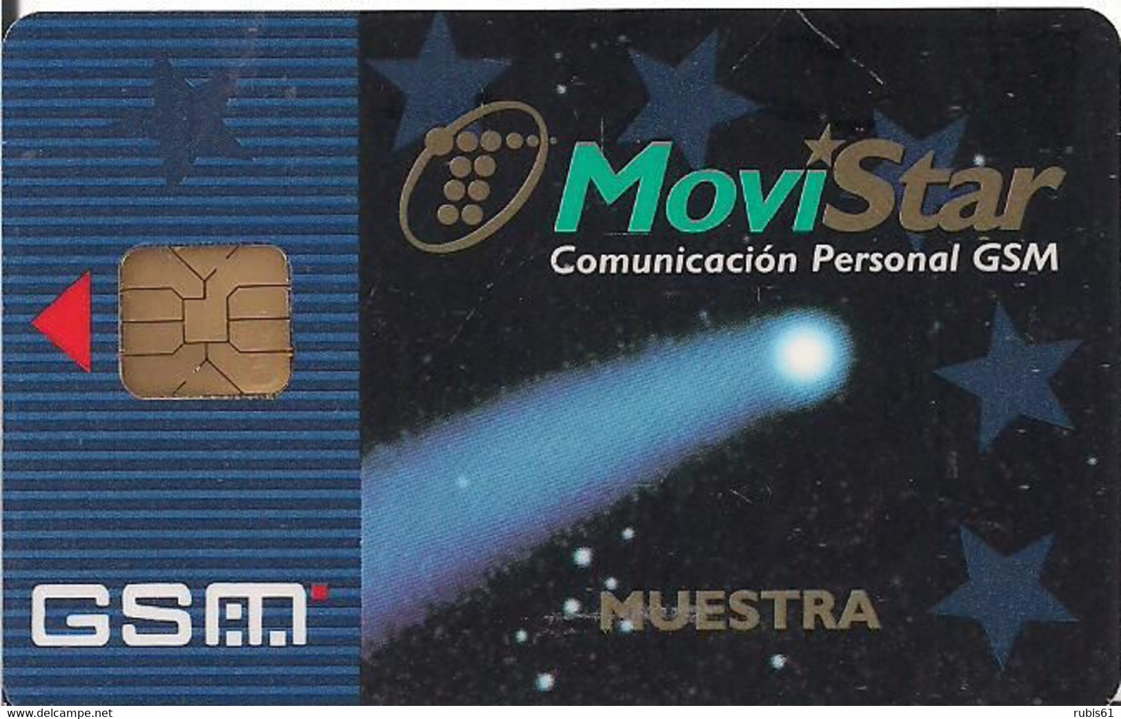 TARJETA PERSONAL MOVISTAR FLECHA GRANDE RRR - Telefonica