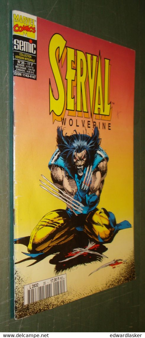 BD SERVAL WOLVERINE N°35 - Semic 1995 - BE - Marvel France