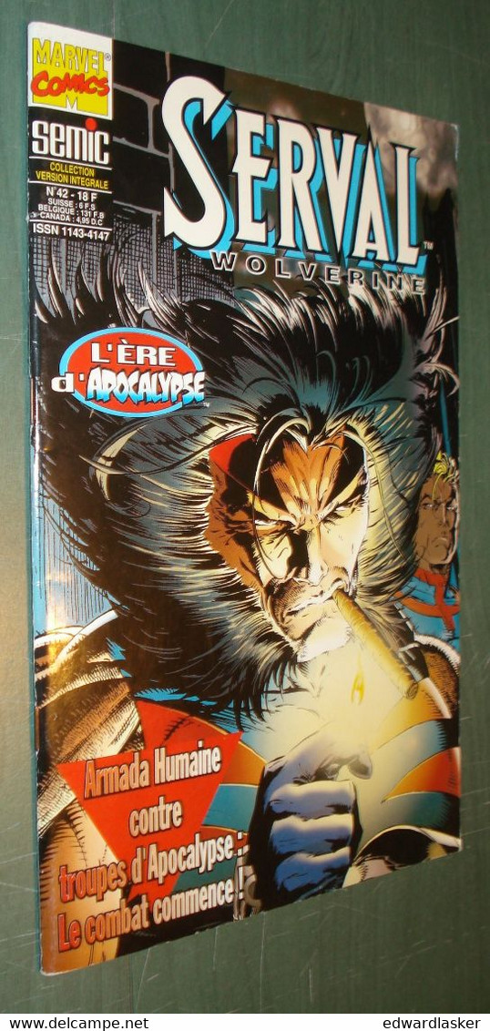 BD SERVAL WOLVERINE N°42 - Semic 1996 - TBE - Marvel France