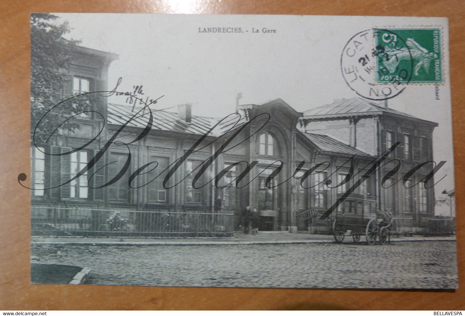 Landrecies - La Gare-Station Chemin De Fer.  1910 - Landrecies