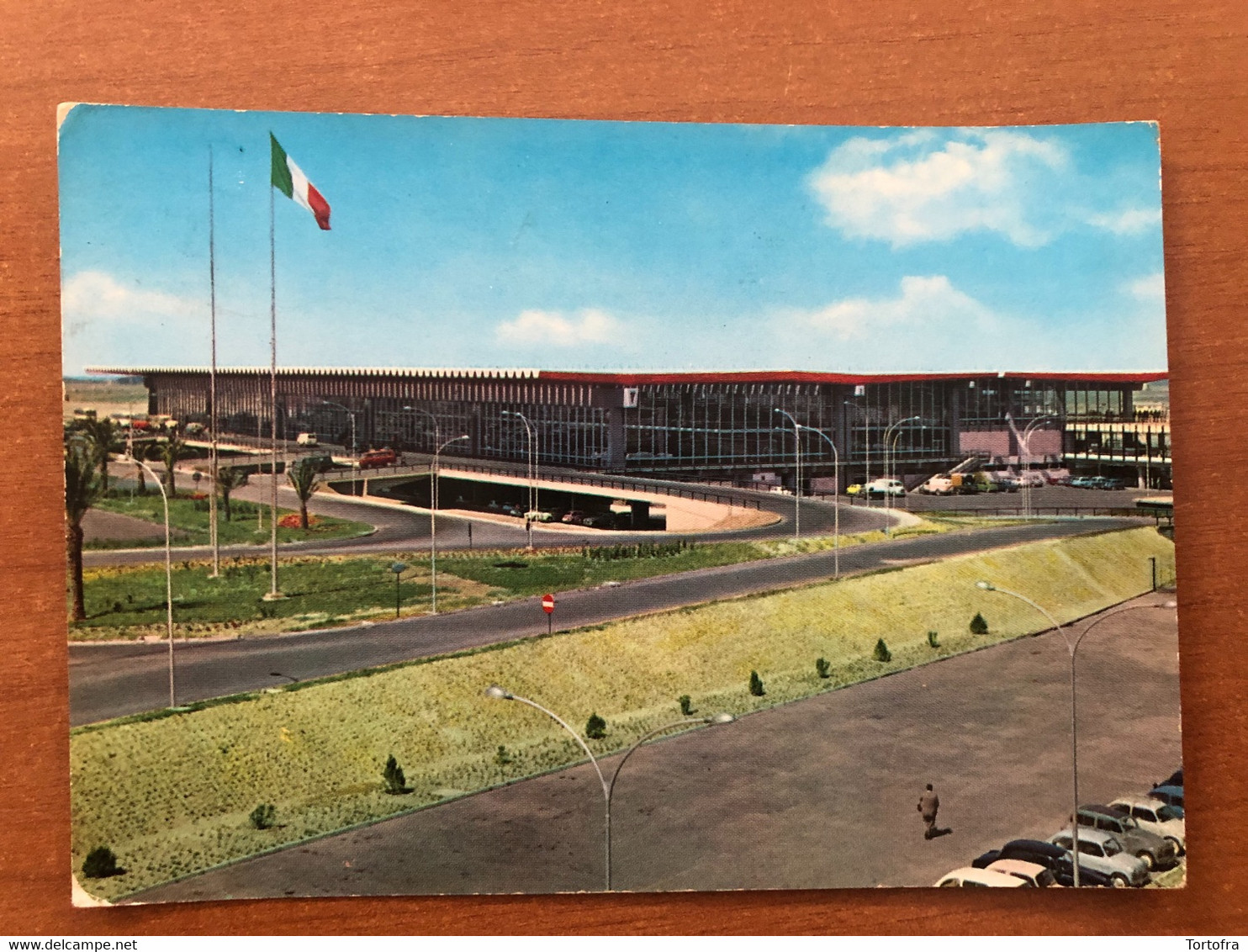 ROMA FIUMICINO AEROPORTO INTERCONTINENTALE LEONARDO DA VINCI 1963 - Trasporti