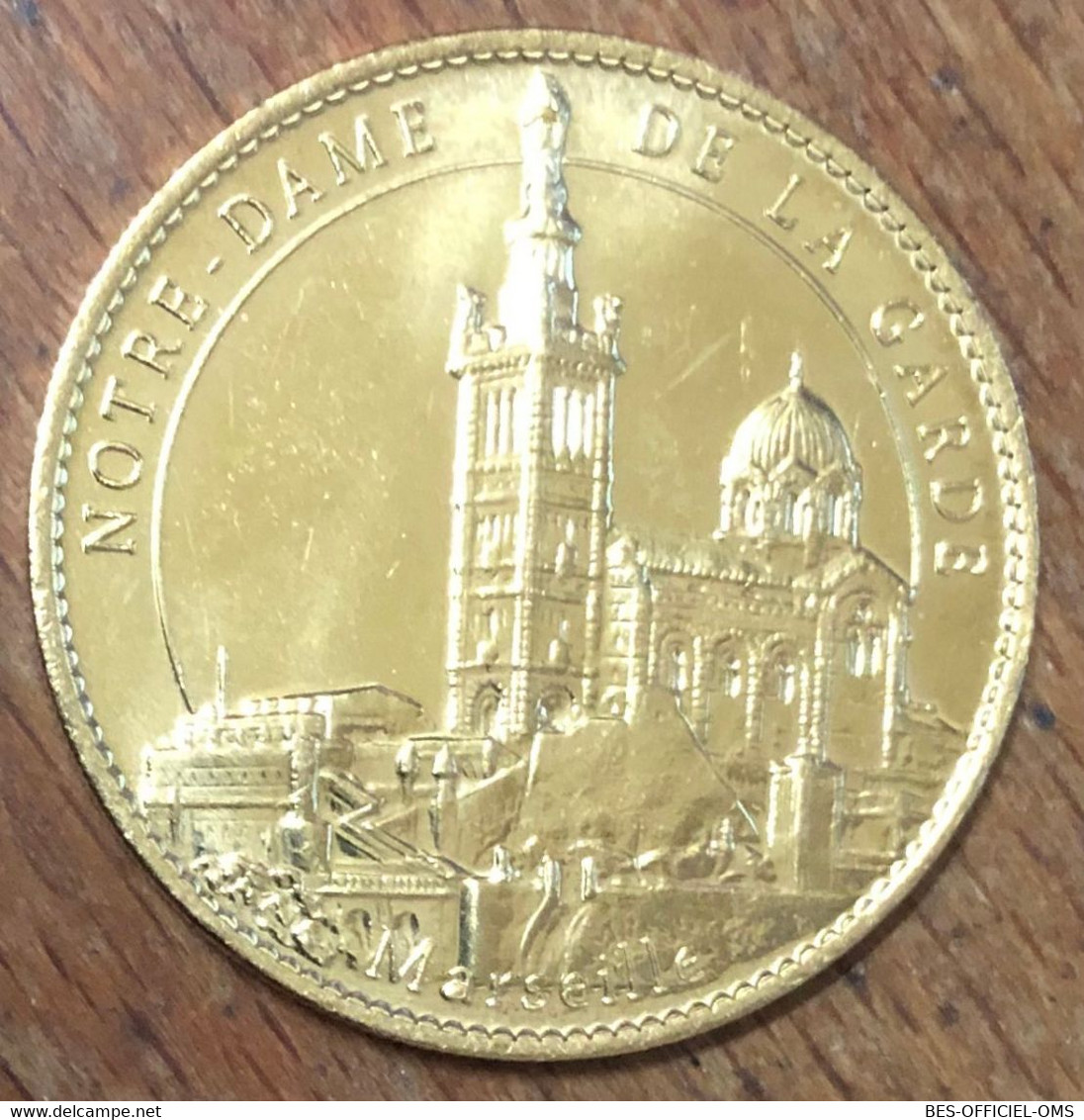 13 MARSEILLE NOTRE-DAME DE LA GARDE AB 2017 MÉDAILLE ARTHUS BERTRAND JETON TOURISTIQUE MEDALS TOKENS COINS - 2017