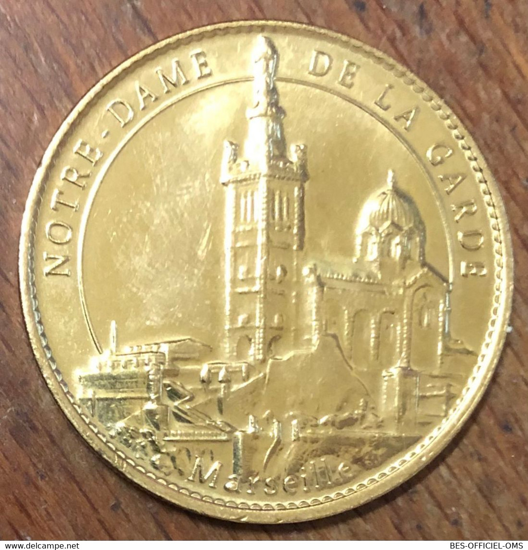 13 MARSEILLE NOTRE-DAME DE LA GARDE AB 2015 MÉDAILLE ARTHUS BERTRAND JETON TOURISTIQUE MEDALS TOKENS COINS - 2015