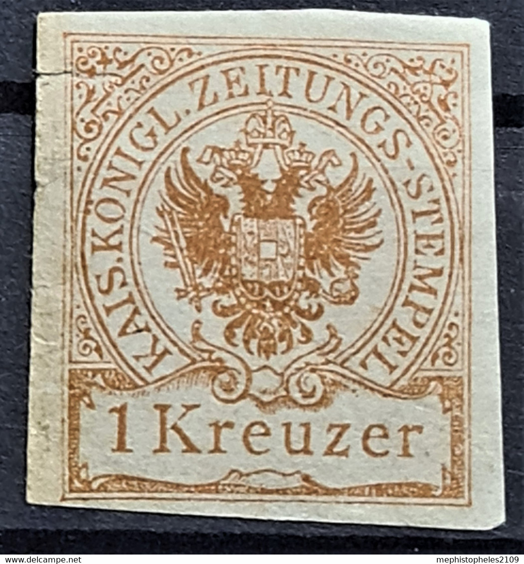 AUSTRIA 1890 - MLH - ANK 7 - Zeitungsstempelmarke 1kr - Zeitungsmarken