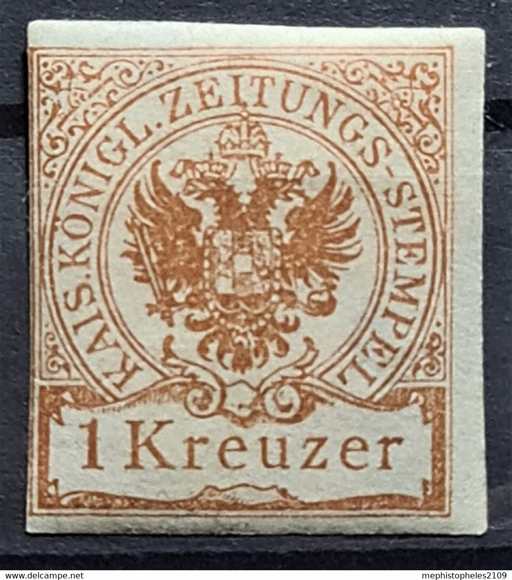 AUSTRIA 1890 - MLH - ANK 7 - Zeitungsstempelmarke 1kr - Zeitungsmarken