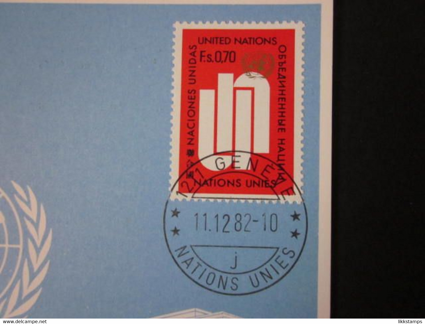 A RARE BELGICA '82 EXHIBITION SOUVENIR CARD WITH FIRST DAY OF EVENT CANCELLATION. ( 02276 ) - Briefe U. Dokumente