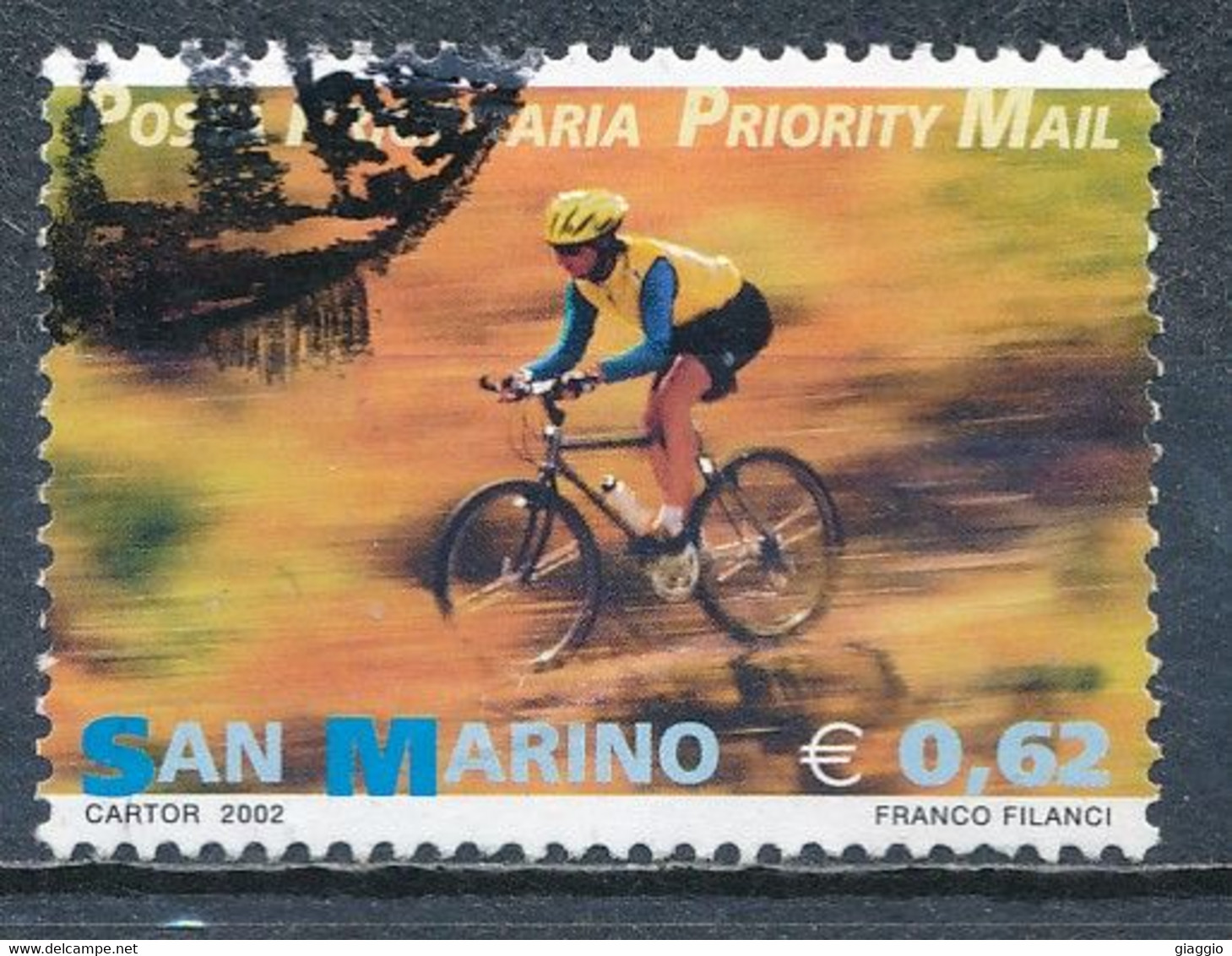 °°° SAN MARINO - Y&T N°1807 - 2002 °°° - Used Stamps
