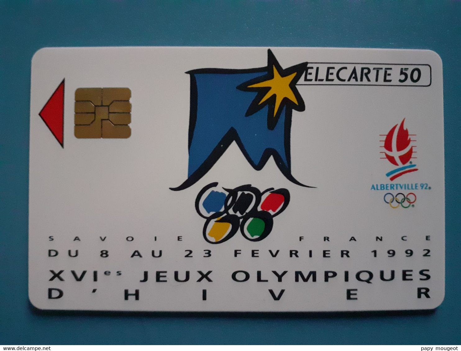 F228 50U SO3 02/92 - Albertville 92 - XVIe J.O. D'hiver - Cote 15/5€ - Olympic Games