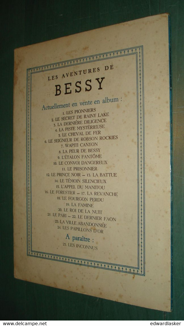 BESSY N°24 : Les Papillons D'or - EO - Wirel - Bessy