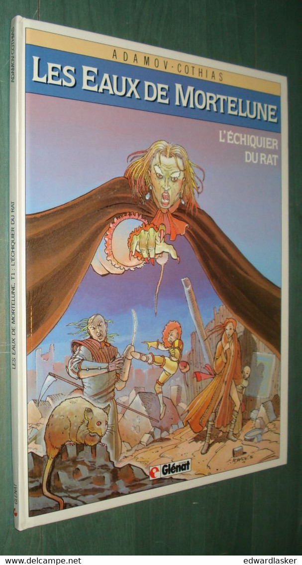 LES EAUX DE MORTELUNE 1 : L'Échiquier Du Rat - EO 1986 - Adamov Cothias - Eaux De Mortelune, Les