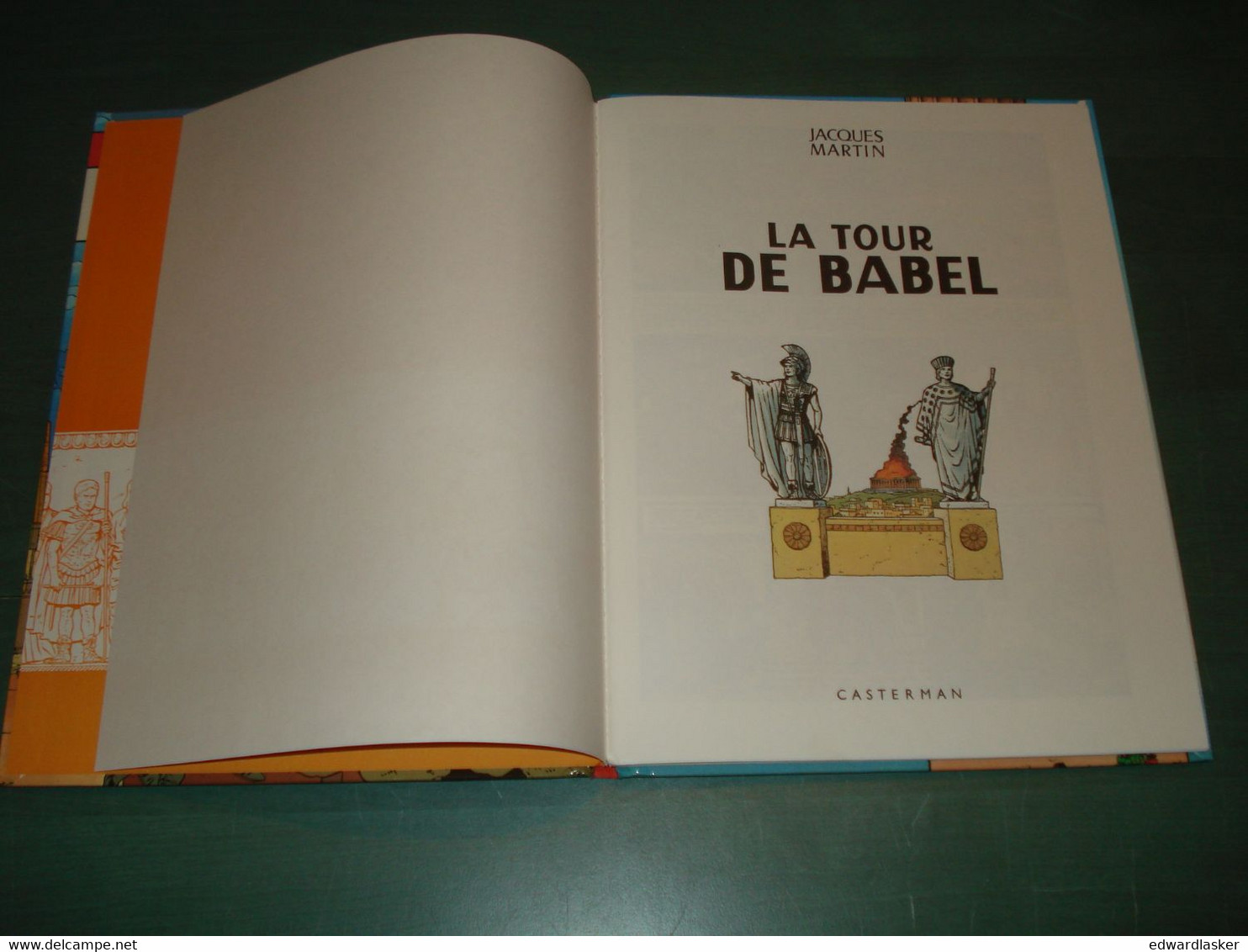 ALIX : La TOUR De BABEL - Jacques Martin - EO 1981 [1] - Alix