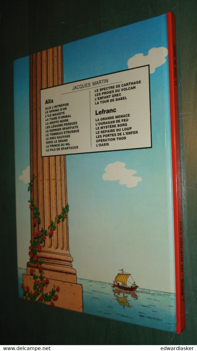 ALIX : La TOUR De BABEL - Jacques Martin - EO 1981 [1] - Alix