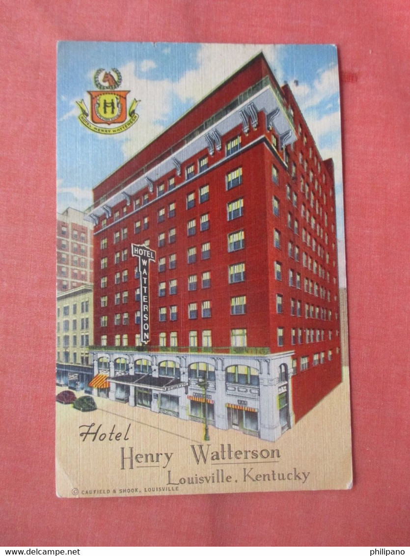 Hotel Henry Watterson  Louisville  Kentucky > Louisville    Ref  5270 - Louisville