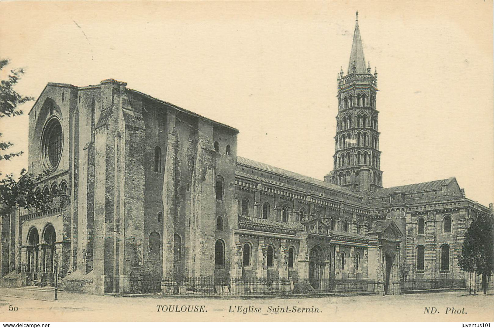 CPA Toulouse-Eglise Saint Sernin     L1023 - Toulouse