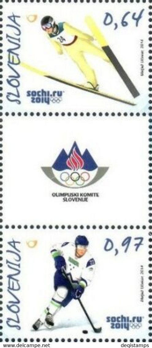 Slovenia 2010 ☀ XXII Winter Olympic Games In Sochi ☀ MNH** - Inverno 2014: Sotchi