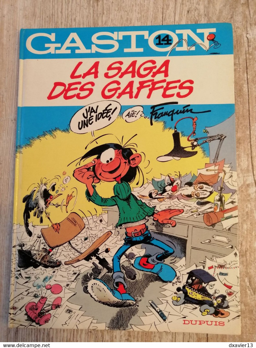 Bande Dessinée - Gaston 14 - La Saga Des Gaffes (1982) - Gaston