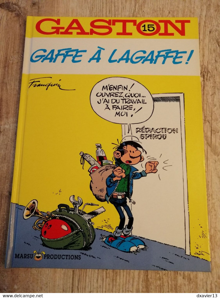 Bande Dessinée - Gaston 15 - Gaffe à Lagaffe (1996) - Gaston