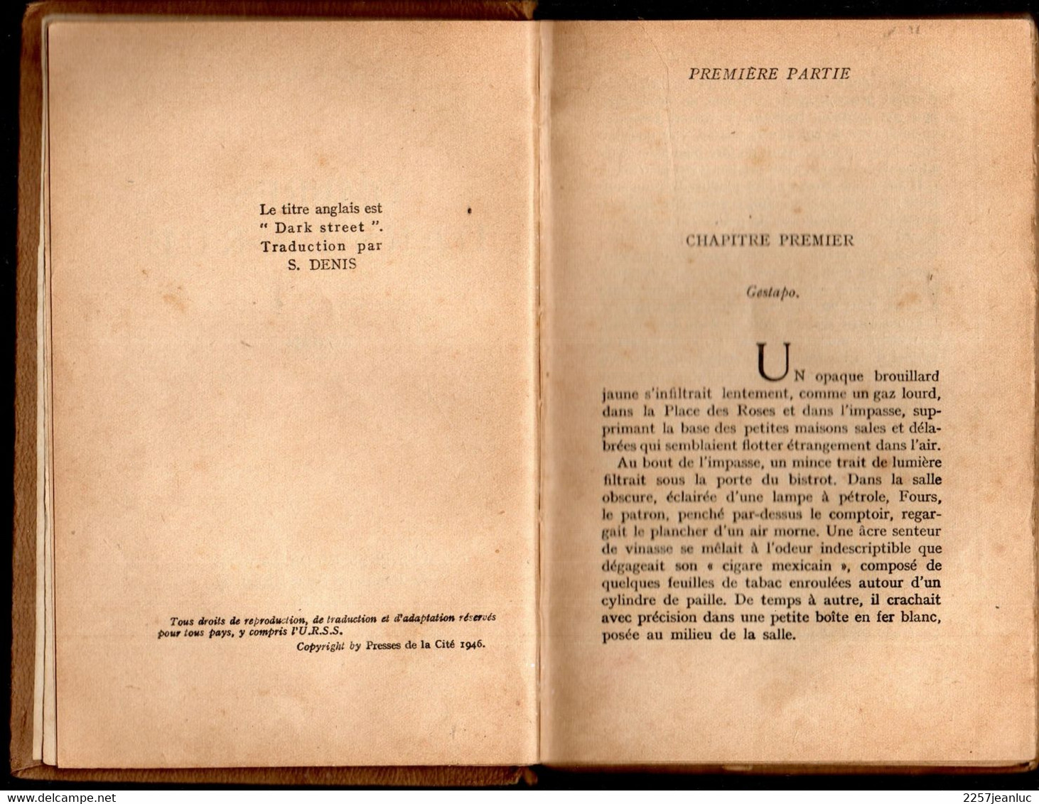 2 Livres De Peter Cheyney - Duel Dans L'ombre Et Ombres Dans La Rue - éditions De 1945 Et 1946 - Presses De La Cité