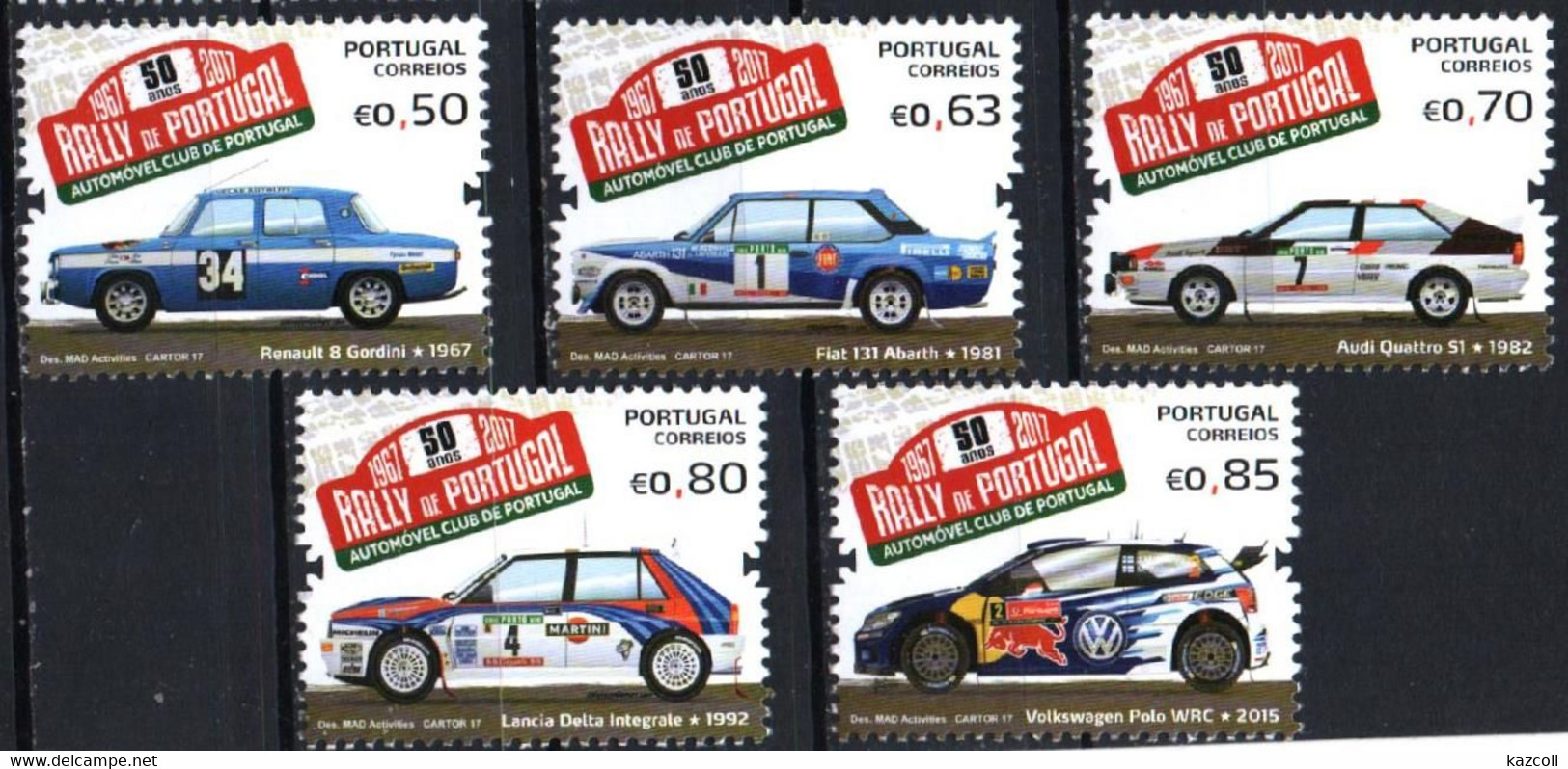 Portugal 2017. 50 Years Of Rally Of Portugal. MNH** - Neufs