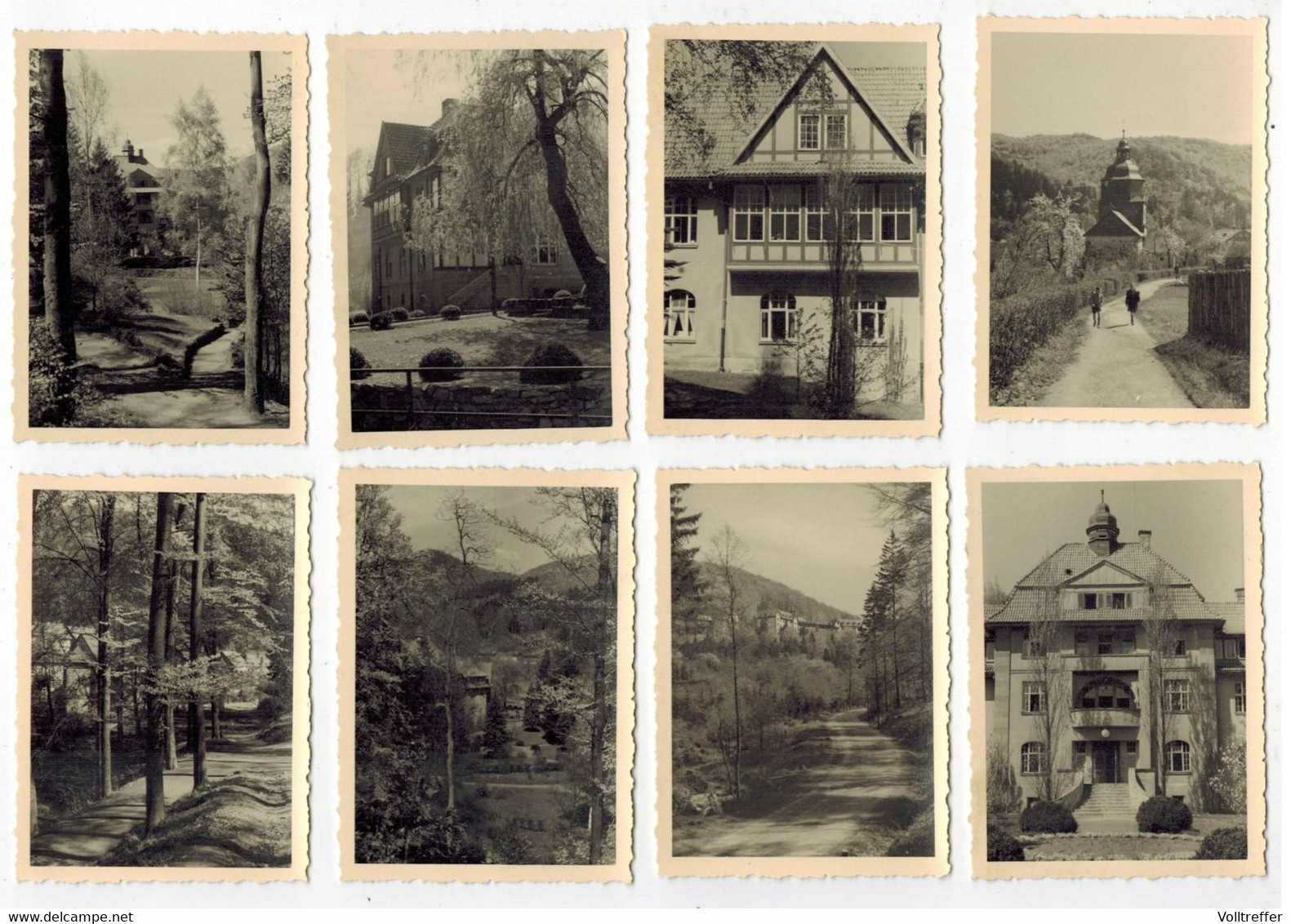 20x Orig. Foto 50er Jahre ? Sülzhayn Ellrich Thüringen Südharz, Ortspartie Verschiedene Aufnahmen, Größe 8,8 X 6,2 Cm - Other & Unclassified