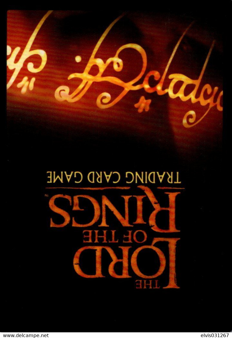 Vintage The Lord Of The Rings: #2 Isengard Worker - EN - 2001-2004 - Mint Condition - Trading Card Game - El Señor De Los Anillos