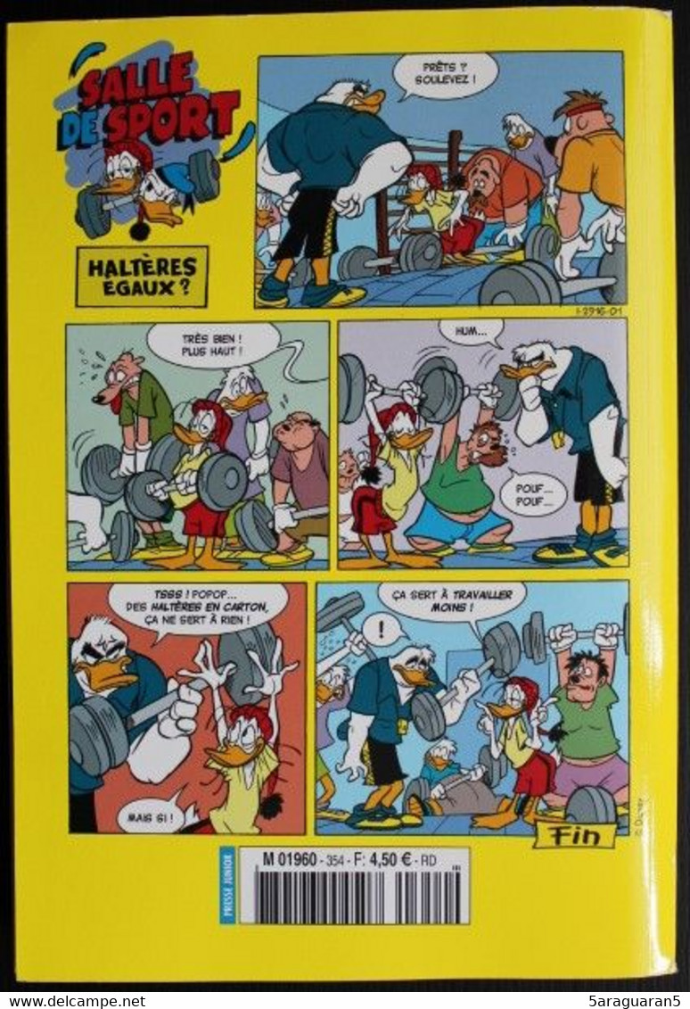 MAGAZINE BD MICKEY PARADE GEANT - N° 354 - Donald L'alchimiste - Mickey Parade