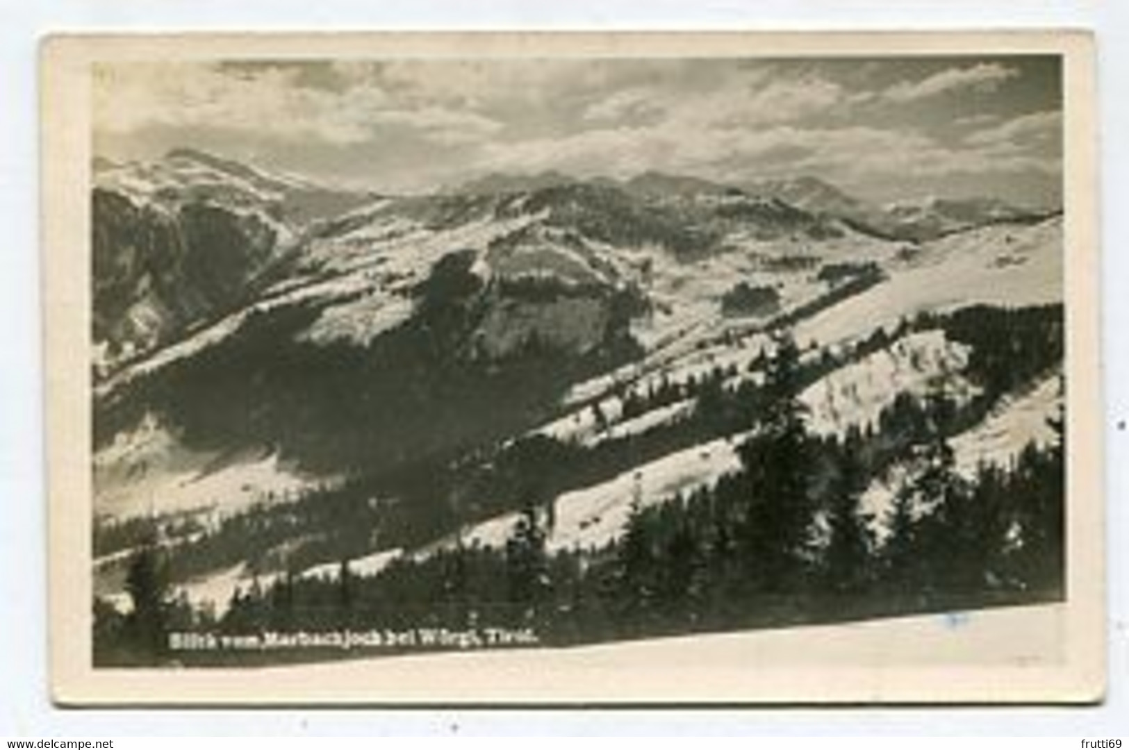 AK 09564 AUSTRIA - Blick Vom Marbachjoch Bei Wörgl - Wörgl