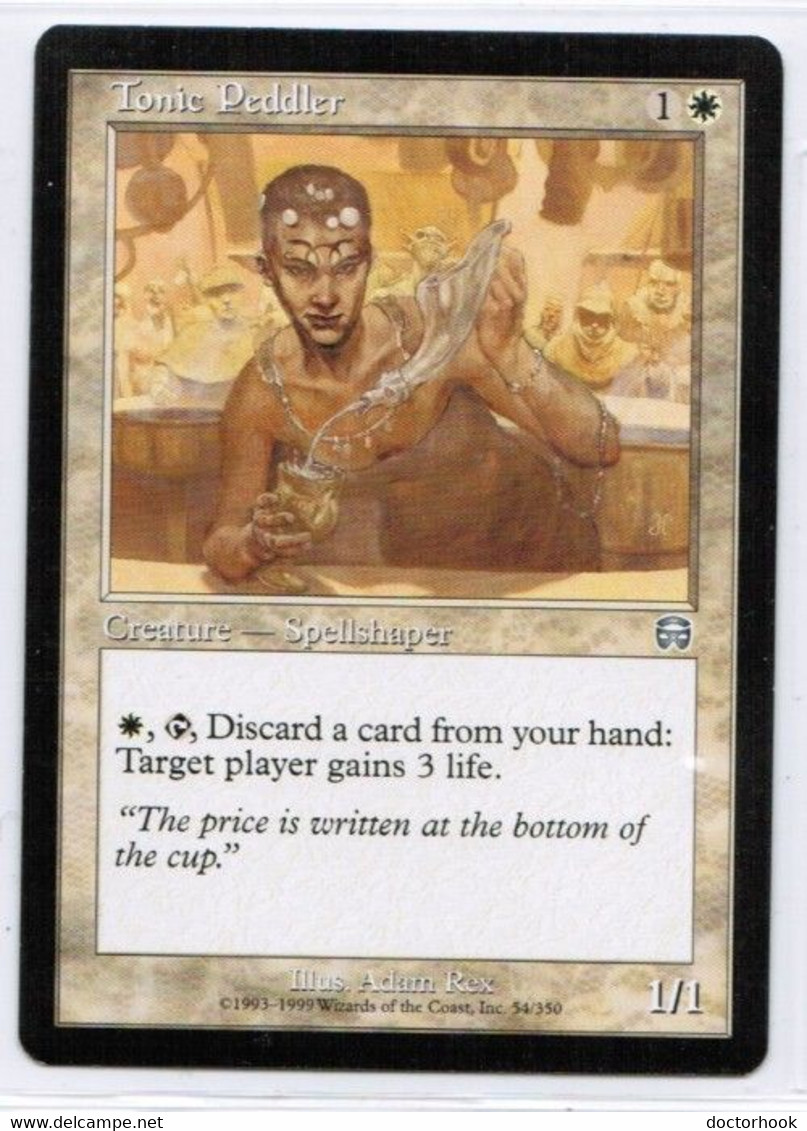 MAGIC The GATHERING  "Tonic Peddler"---MERCADIAN MASQUES (MTG--121-2) - Autres & Non Classés