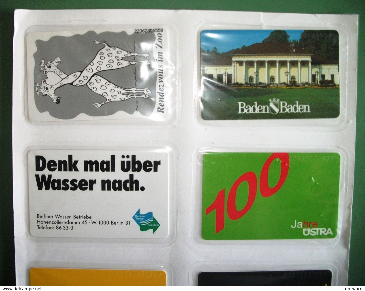 8 Telefonkarten Aus 1992 - S41 S44 S45 S47 S48 S49 S52 S57  - Original Verschweißt Vom Zentralen Kartenservice - Verzamelingen