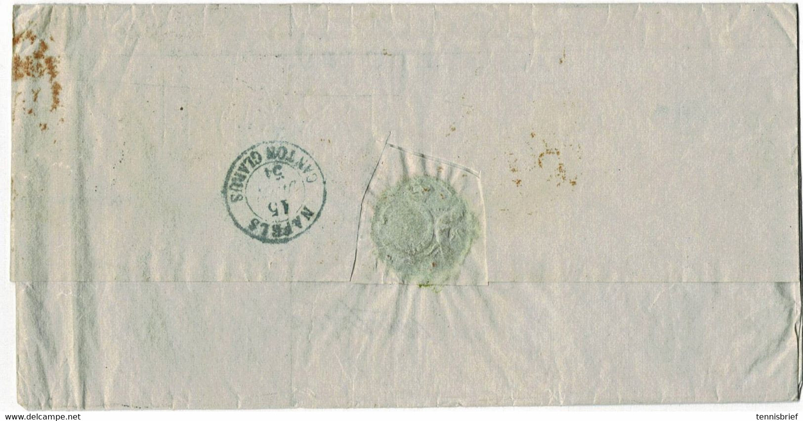 1854, Printed " PAYMASTER GENERAL`S OFFICE " ,  A5814 - Storia Postale