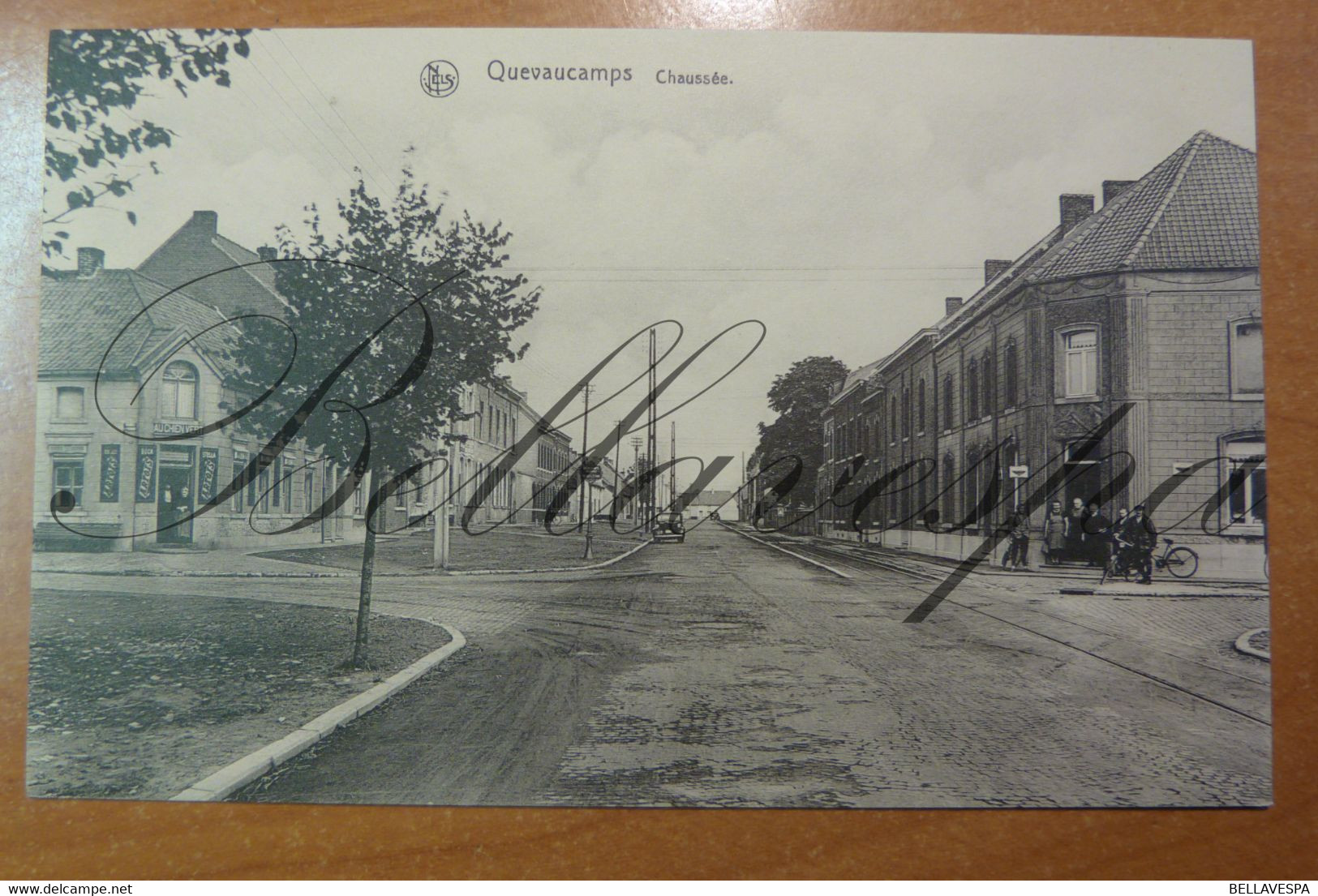 Quevaucamps. Chausée. Café  Au Chien Vert. - Beloeil